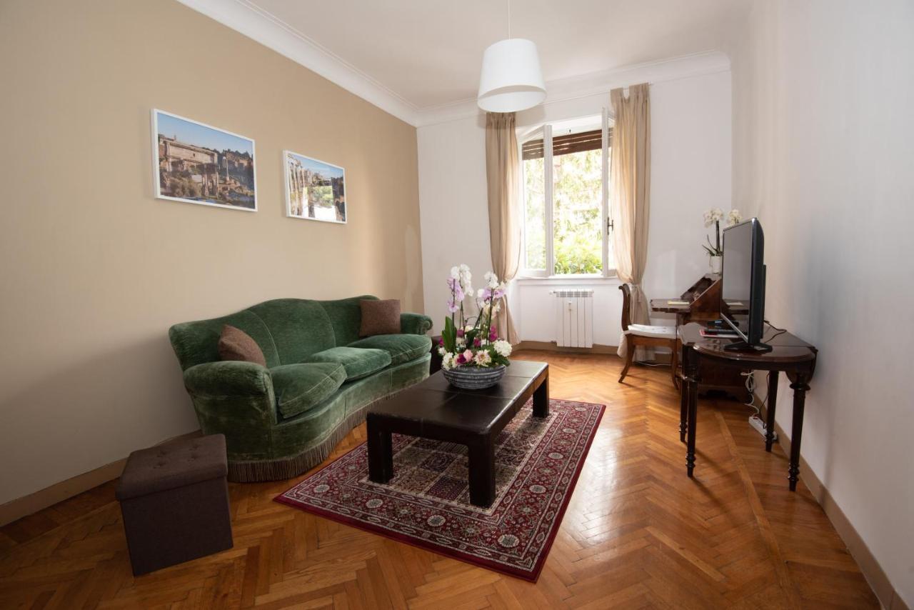 Appartamento Luminoso Con Vista Su Villa Ada Rom Exterior foto